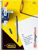 5x Collegeblock DIN A4 Spirablock Kollegblock kariert Produktbild-Vorschau 1
