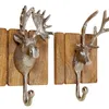 Garderobenhaken Alfons Hirsch Kopf  H 22 cm 2er Set Produktbild-Vorschau 2