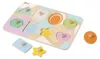 Puzzle/gioco di incastri con forme geometriche su tavola in Anteprima dell’immagine prodotto 4