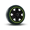 NRM Radkappen FAST LUX, Grün 14" Zoll. (4 x Universal Produktbild-Vorschau 2