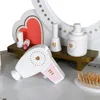 Close-up of a wooden toy vanity set with accessories. Podgląd zdjęcia produktu