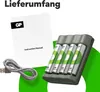 GP ReCyko B441 Caricabatterie modello USB a 4 porte incl. Anteprima dell’immagine prodotto 3