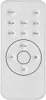 A white remote control with various buttons for controlling a device. Anteprima dell’immagine prodotto