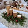 BOOGARDI Teelicht-Halter Holz · 15cm hoch 1Stück · Produktbild-Vorschau 2