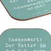 Mr. & Mrs. Panda Tassenuntersetzer Spruch Kassenwart Held - Produktbild-Vorschau 5