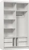 Schiebetürenschrank DEBRA 120cm - Kleiderschrank mit Produktbild-Vorschau 4