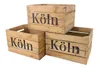 4x ALTE OBSTKISTEN mit Aufdruck: KÖLN / 50x40x30 cm / Produktbild-Vorschau 2
