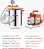11,36L Vakuumkammer 3,5CFM Vakummpumpe einstufig Vacuum Produktbild-Vorschau 7