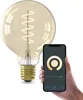 Calex Smart LED Lampe, E27, G95, Gold Filament, warmweißes Produktbild-Vorschau 1