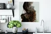 MuchoWow® Poster Kakadu - Orange - Braun 50x50 cm - Produktbild-Vorschau 3