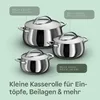 BergHOFF Home Kochtopf 18 cm Edelstahl mit Deckel, 2,8 l, Produktbild-Vorschau 3