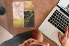 MuchoWow® Mauspad Mousepad Marmor - Luxus - Design 19x23 cm Produktbild-Vorschau 3