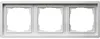 Cornice Gira tripla Gira 0213112 Interruttore piatto bianco Anteprima dell’immagine prodotto 2