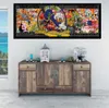 Pop Art Comic Collage Stars Duck Leinwandbild Wandbild Produktbild-Vorschau 3