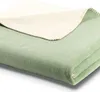 Biederlack Doubleface mint-ecru 150 x 200 Produktbild-Vorschau 5