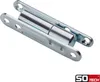Záves dverí skrutkový 15 x 83 mm pozinkovaný Náhľad obrázku produktu 3
