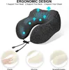 Reisekissen Memory Foam,Reisekissen mit Haube,Bequemes Produktbild-Vorschau 2