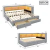 Divano letto trasformabile in letto a giorno Merax, 90x200 Anteprima dell’immagine prodotto 10