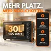 Sommertal Minibackofen 30 Liter mit Drehspieß & Umluft, Produktbild-Vorschau 4