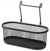 IKEA HULTARP Küchenreling Behälter Schwarz 31x16 CM Produktbild-Vorschau 1