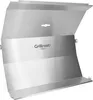 A stainless steel heat shield for a grill. Podgląd zdjęcia produktu