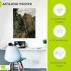 ARTland Poster Waldweg. Größe: 90x120 cm Produktbild-Vorschau 3