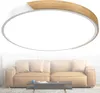 UISEBRT Plafonnier LED blanc froid 96W en bois avec Voir les images du produit 1