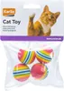 Karlie Katzen-Spielbälle Soft Rainbow 4 St. im Beutel 4 cm Produktbild-Vorschau 4