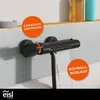 eisl Wannenarmatur CARNEO, Wasserhahn Bad mit Thermostat, Produktbild-Vorschau 6