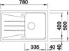 BLANCO SONA 45 S SILGRANIT softweiß Produktbild-Vorschau 9