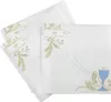 Airlaid Serviette Kommunion/Konfirmation Holz in Blau-Grau Produktbild-Vorschau 2