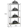 Yaheetech Schwerlastregal 2er Set, Lagerregal 160x80x40cm, Produktbild-Vorschau 3