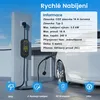 Hexinex Typ 2 APP EV Přenosný nabíjecí kabel pro Náhled obrázku produktu 4