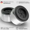 Set di 4 portasciugamani in acciaio inox, nero, autoadesivi Anteprima dell’immagine prodotto 3