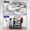 Lukana Schreibtisch Organizer Metall – Büro Organizer mit Produktbild-Vorschau 4