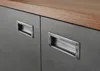 Sekretär "Auburn" Eiche grau Schreibtisch mit Stauraum 90 x Produktbild-Vorschau 5