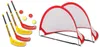 Funhockey set complet avec 2x2 jeux de crosses et but Voir les images du produit 1