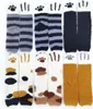 INF Flauschige Katzensocken mit Katzenpfoten 6 verschiedene Produktbild-Vorschau 1