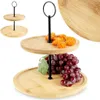 Alzata da portata a 2 livelli Excellent Houseware, bambù, Anteprima dell’immagine prodotto 17
