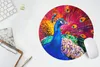 MuchoWow® Mauspad Mousepad Gemälde - Vogel - Pfau - Produktbild-Vorschau 5