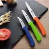 Küchenmesser-Set 3 tlg., Edelstahl, bunte Griffe Produktbild-Vorschau 5