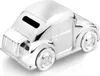 Silbernes Sparschwein für ein Kind als Geschenk - Auto | Produktbild-Vorschau 2