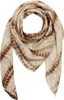 Baumwollschal - Bamboo - braun tie dye - quadratischer Produktbild-Vorschau 1
