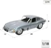 Bburago 1:18 Jaguar E Coupe Metalic Silver Blue Podgląd zdjęcia produktu 18