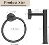 Handtuchring & Toilettenpapierhalter, 2-teiliges Produktbild-Vorschau 5