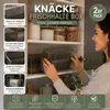 2 x Knäckebrot Dosen im Set Knäckebrotdose Knäckebrotbox Produktbild-Vorschau 7