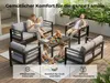 MeXo Gartenmöbelset, Loungeset Aluminium für 6-7 Personen Produktbild-Vorschau 5