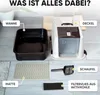 CROPLAS Katzenklo mit Deckel und Aktivkohlefilter + [ Produktbild-Vorschau 6