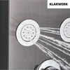 KLARWERK® BEN | Duschpaneel Edelstahl Schwarz Kopfdusche & Produktbild-Vorschau 8