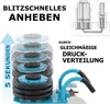 Bituxx Pneumatischer Wagenheber 3T 140-450mm MS-19548 Produktbild-Vorschau 6